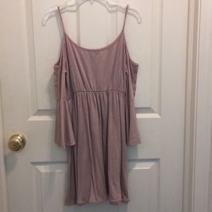 Cold shoulder dress